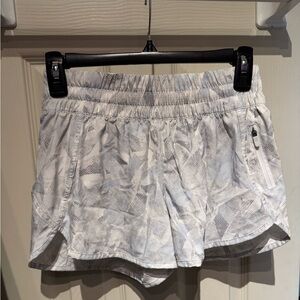 Lululemon tracker shorts 6 and seem 3 inches excellent condition never worn